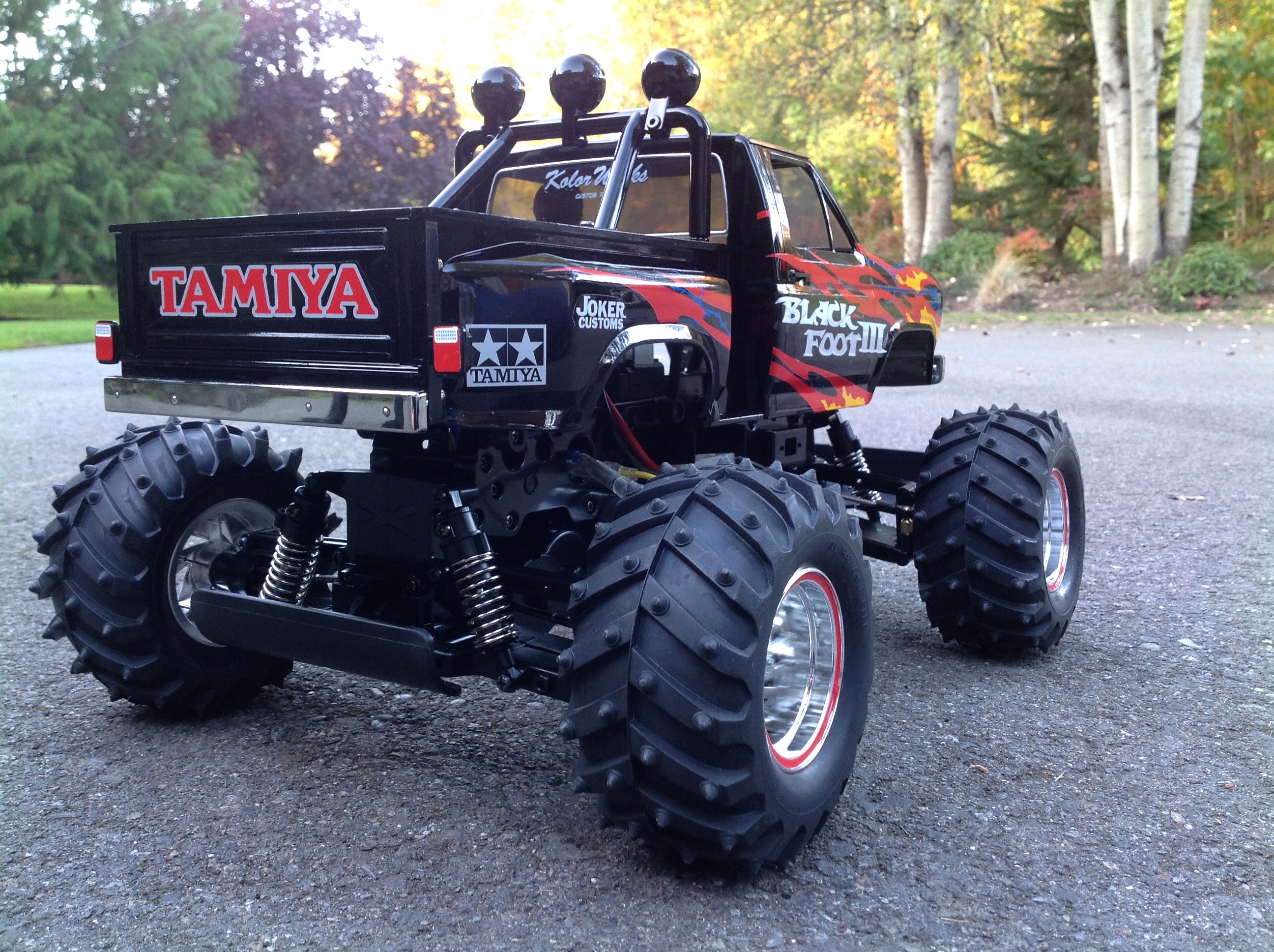 ブラックフット3☆カスタム☆ タミヤ ブラックフット3 4wd カスタム | おじちゃんの秘密基地